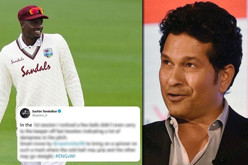 ENG vs WI : होल्डरच्या ‘त्या’ निर्णयावर सचिनही झाला फिदा