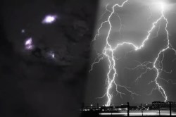 अद्भुत… अंतराळामधून अशा दिसतात पृथ्वीवर पडणाऱ्या विजा ; स्पेस स्टेशनवरुन शेअर केला व्हिडीओ