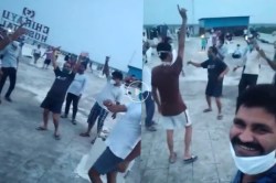 Video : ‘करोना वरोना काही नाहीय’ म्हणत करोना पॉझिटिव्ह रुग्णांचा हॉस्पिटलच्या गच्चीवर डान्स