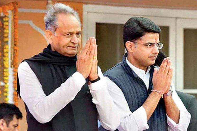 मुख्यमंत्री अशोक गेहलोत व माजी उपमुख्यमंत्री सचिन पायलट. (संग्रहित छायाचित्र)