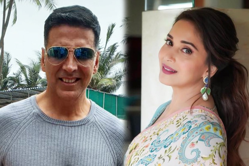 akshay kumar, madhuri