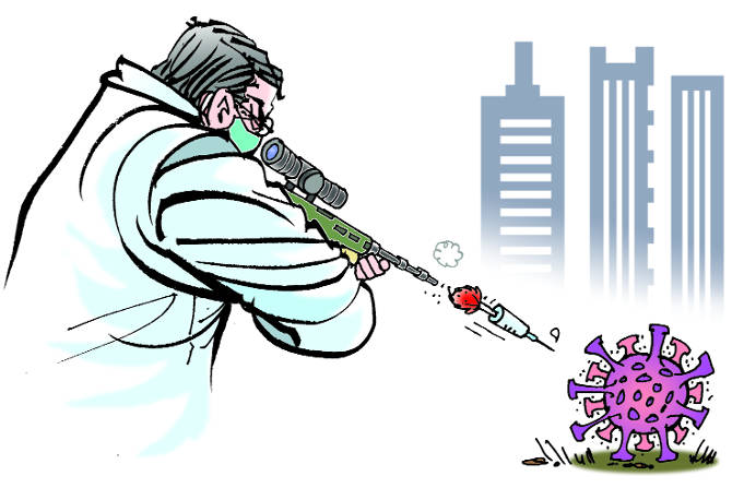 लसीकरणाच्या संदर्भात सामूहिक प्रतिकारशक्ती या संकल्पनेचा प्रामुख्याने वापर होतो.