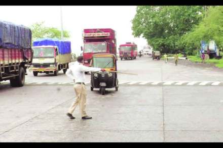 नवी मुंबईत १७५ रिक्षा जप्त