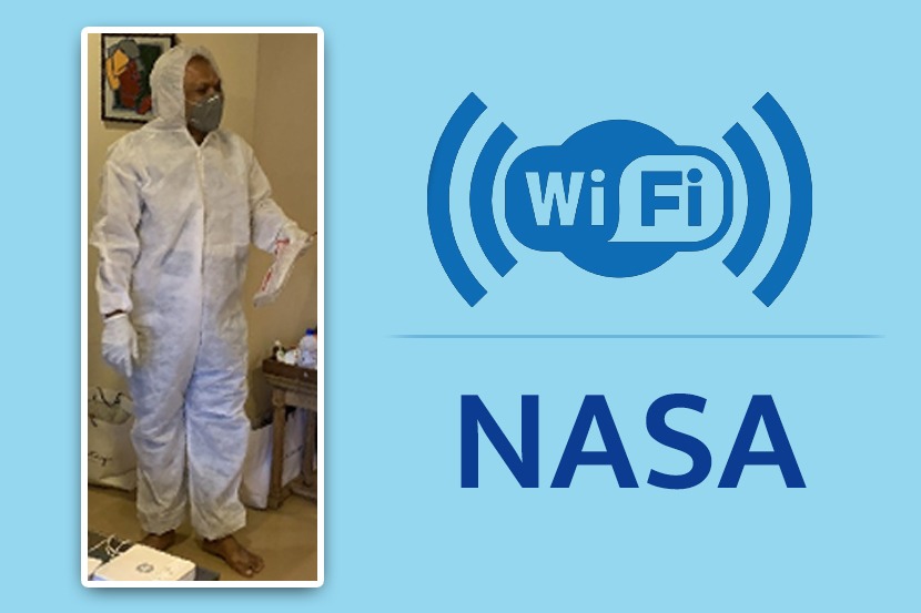 “वाय-फाय दुरुस्तीसाठी थेट ‘नासा’तून आला माणूस” “वाय-फाय दुरुस्तीसाठी थेट ‘नासा’तून आला माणूस”