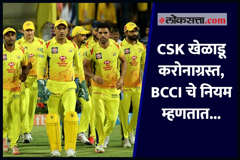 Video : CSK च्या गोटात करोनाचा शिरकाव, काय आहेत BCCI चे नियम??