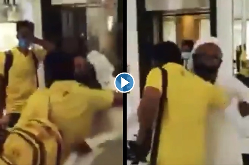 Viral Video : CSK च्या खेळाडूंकडून BCCI नियमांचा भंग?? सोशल डिस्टन्सिंगचा फज्जा…
