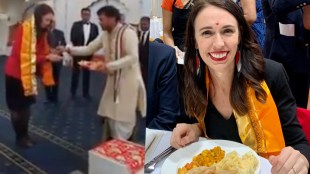 Jacinda Ardern Visits A Temple