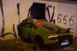 Viral Video : मित्राची दोन कोटींची Lamborghini इलेक्ट्रीक सब-स्टेशनला ठोकली