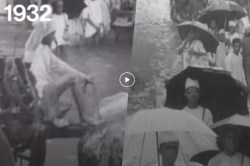 Viral Video : आजच नाही तर १९३२ सालीही पावसामुळे मुंबापुरीची झाली होती तुंबापुरी