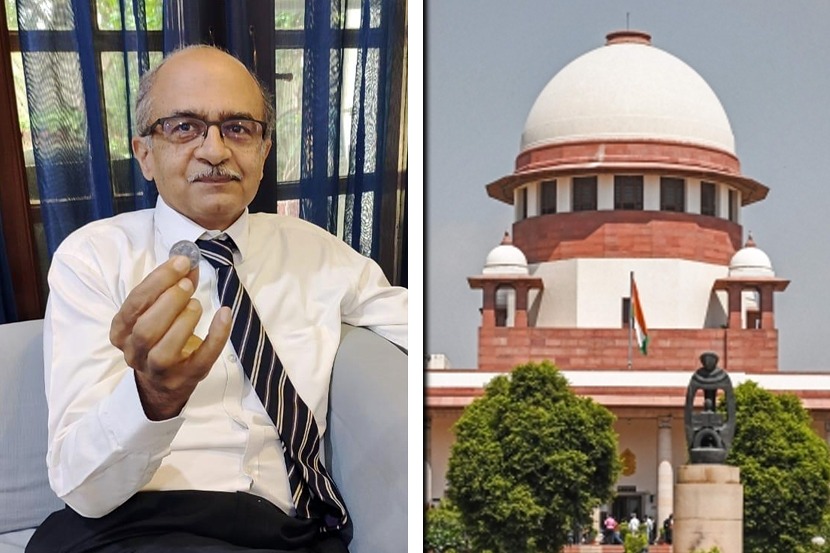 सुप्रीम कोर्टाने १ रुपयाचा दंड ठोठावल्यानंतर प्रशांत भूषण यांचं ट्विट, म्हणाले… सुप्रीम कोर्टाने १ रुपयाचा दंड ठोठावल्यानंतर प्रशांत भूषण यांचं ट्विट, म्हणाले…