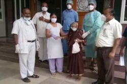 प्रबळ इच्छाशक्ती ! 110 वर्षांच्या आजीबाईंनी केली करोनावर मात