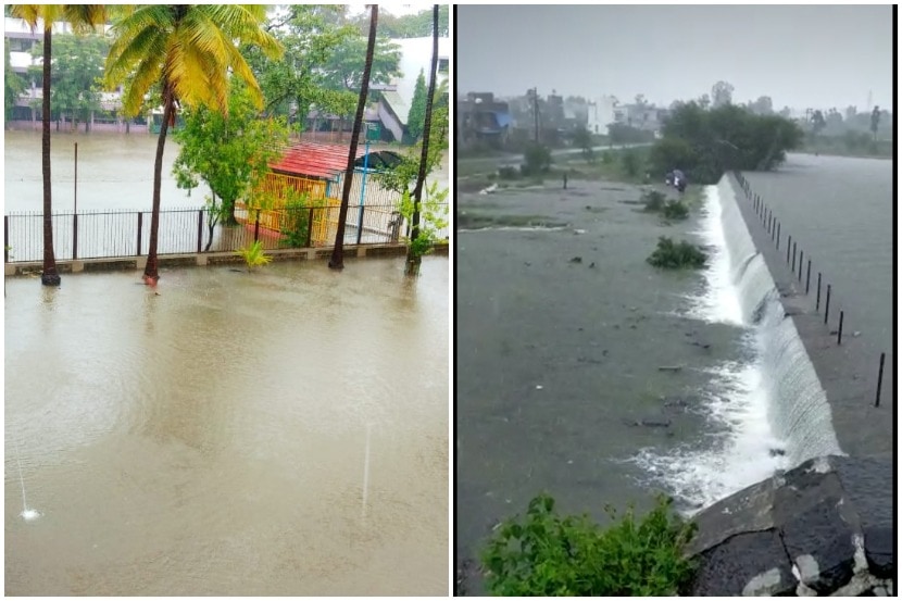 न्यू कॉलेज परिसर व कळंबा तलाव