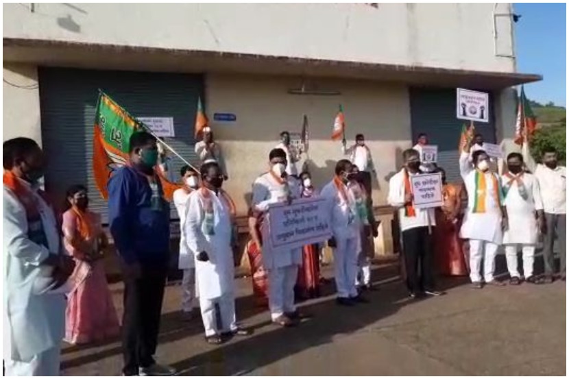 करोनाच्या नावाखाली महाविकासआघाडी सरकारचा भ्रष्टाचार : चंद्रकांत पाटील
