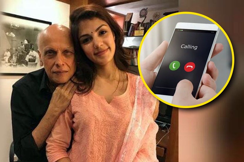 सुशांत सिंह मृत्यू प्रकरण : वर्षभरात रियाने महेश भट्ट यांना तब्बल इतक्या वेळा केला फोन