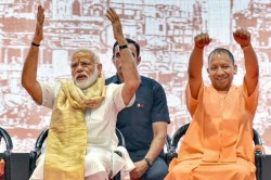 मोदी सरकार म्हणजे ‘रामराज्य’, विरोधक नकारात्मक विचारसरणीचे; योगींचा टोला