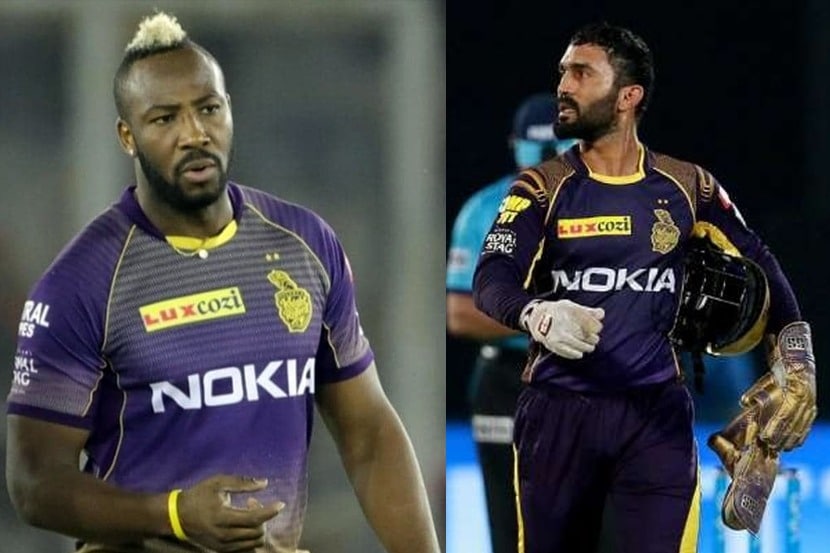 IPL 2020: दिनेश कार्तिक-आंद्रे रसल यांच्यात वादाची ठिणगी?