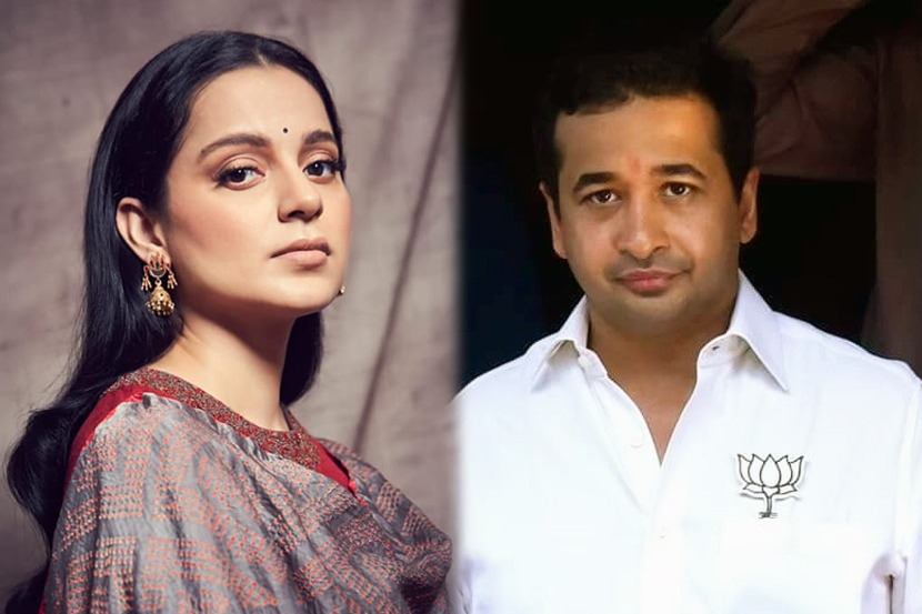 ‘कंगना तो एक बहाना है’, नितेश राणेंचे सूचक टि्वट
