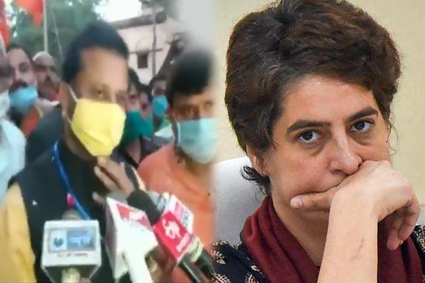 प्रियंका भाजपासाठी आव्हान नाही तर काँग्रेससाठी पनौती; भाजपा नेत्याचे वक्तव्य