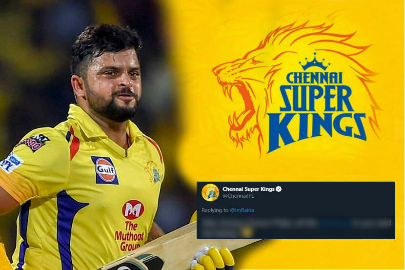 रैनाच्या माघार नाट्यानंतर अखेर CSKने केलं ट्विट