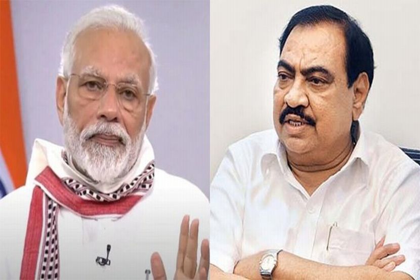 खडसेंचा राष्ट्रवादी प्रवेश लांबणीवर?; मोदींवर टीका करणारं ‘ते’ ट्विट तासाभरातच डिलीट