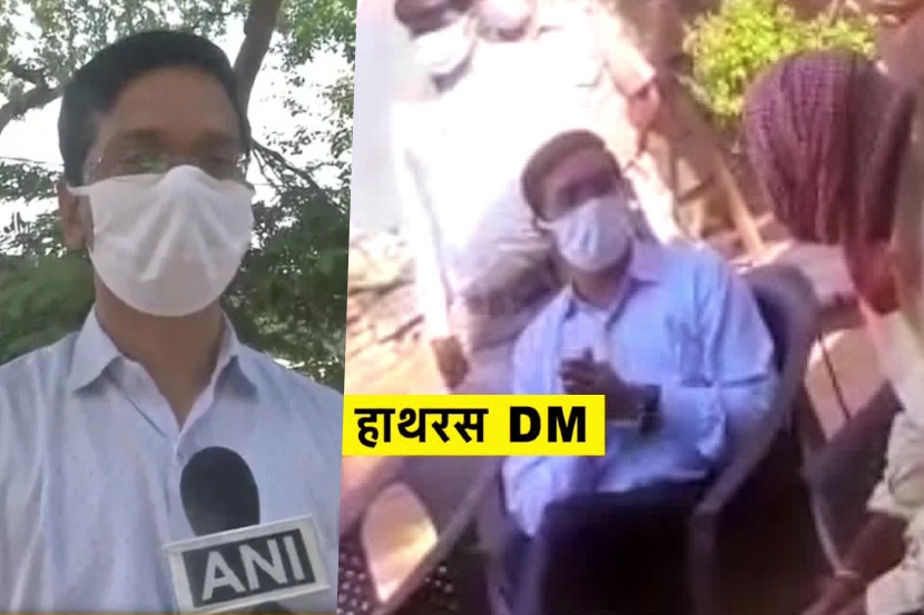 “मीडिया काही दिवसांनी निघून जाईल, आम्ही इथेच आहोत,” हाथरस पीडितेच्या वडिलांना जिल्हा दंडाधिकाऱ्यांची धमकी