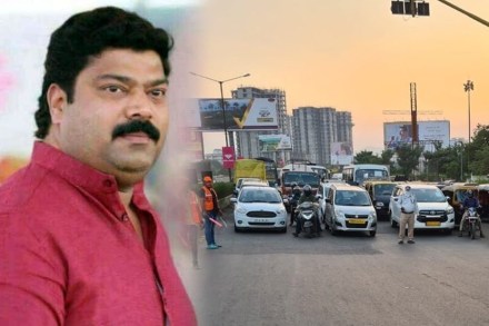 “इच्छाशक्तीच्या जोरावर वाहतूक कोंडी फोडून दाखवू”; मनसे आमदार राजू पाटील उतरले रस्त्यावर