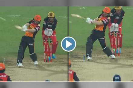 Video: आधी षटकार, नंतर आऊट… पाहा वॉर्नरसोबत नक्की काय घडलं?