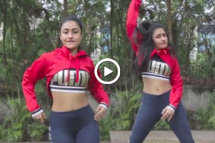 Video : चहलची होणारी पत्नी धनश्रीचा भन्नाट डान्स