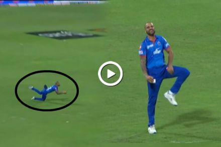 Video: ‘गब्बर’ स्टाईल! पाहा शिखर धवनने घेतलेला भन्नाट झेल