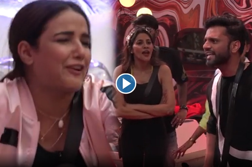 Big Boss 14: जॅस्मिनने राहुलच्या अंगावर फेकले पाणी, नेटकऱ्यांनी सुनावले