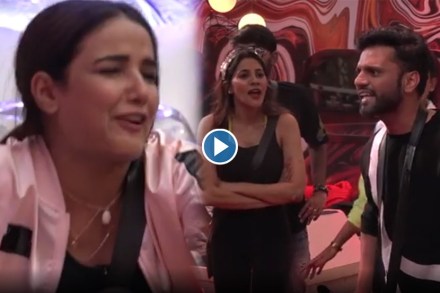 Big Boss 14: जॅस्मिनने राहुलच्या अंगावर फेकले पाणी, नेटकऱ्यांनी सुनावले
