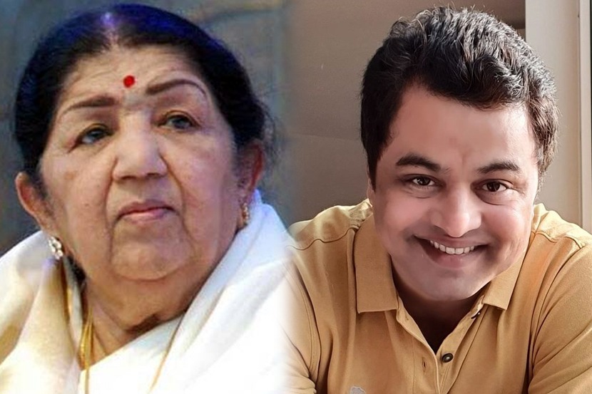 lata mangeshkar and subodh bhave