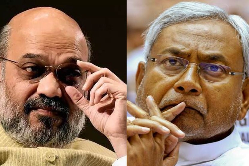 बिहारमध्ये ‘जर’ किंवा ‘तर’ नाही, नितीशकुमारच होणार मुख्यमंत्री; अमित शाहांची जाहीर घोषणा