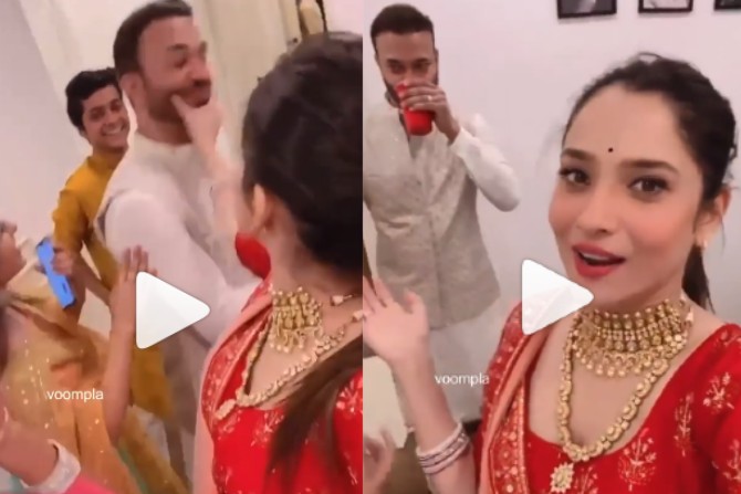 Video : “सोशल मीडियावर असं बोलू नको”, बॉयफ्रेंड विकी जैनवर ओरडली अंकिता लोखंडे