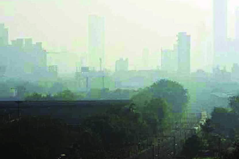 मुंबईच्या हवेत बिघाड ; गुणवत्तेच्या स्तरात घसरण