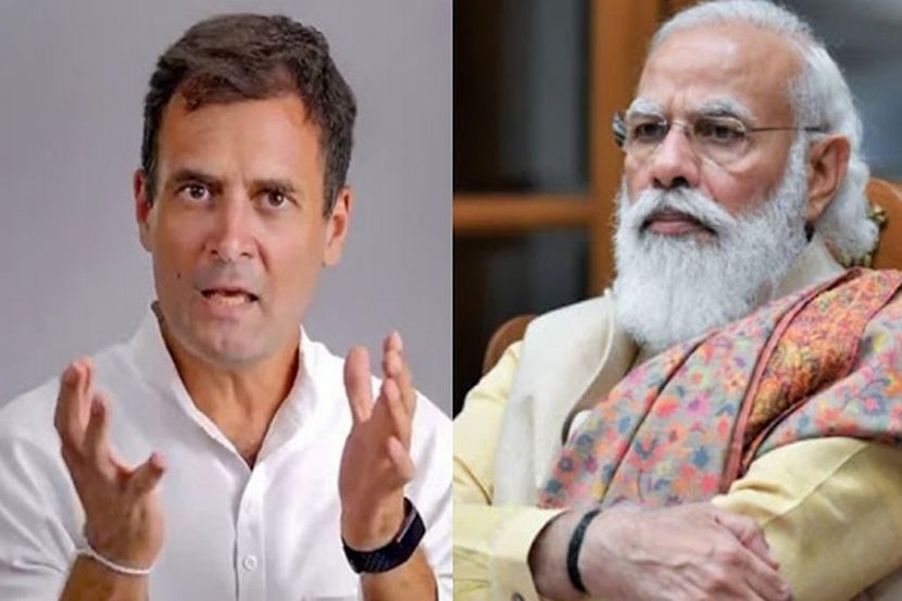 काँग्रेसचे नेते राहुल गांधी व पंतप्रधान नरेंद्र मोदी. (संग्रहित छायाचित्र)