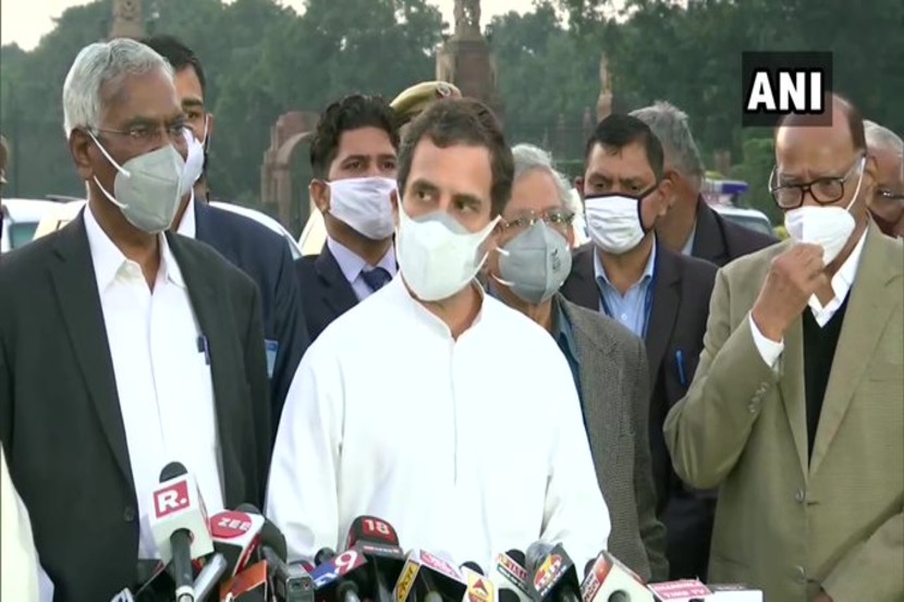 शेतकऱ्यांचा मोदी सरकारवरचा विश्वास उडाला-राहुल गांधी