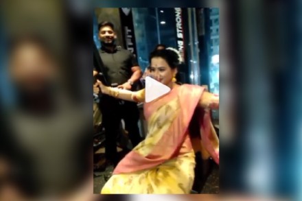 साडी, नथ आणि मेकअपमध्ये प्राजक्ता गायकवाडचा वर्कआऊट; पाहा व्हिडीओ