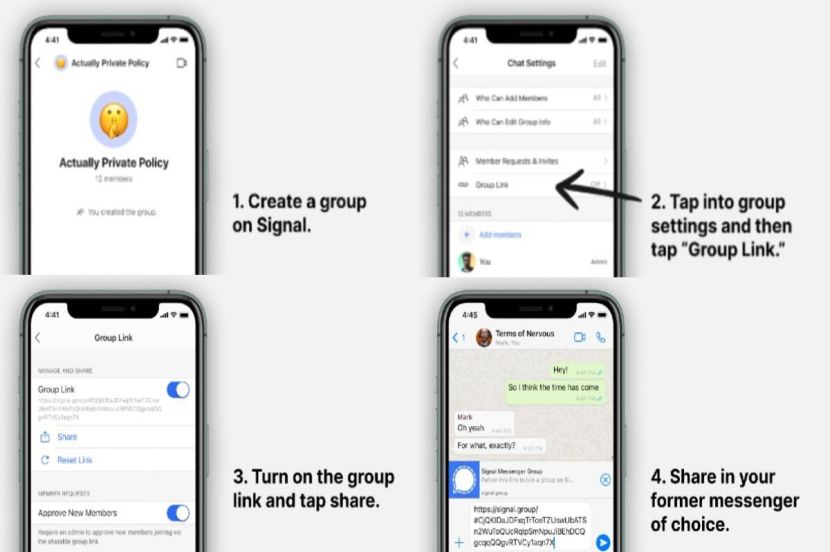 WhatsApp बंद करायचंय? जाणून घ्या Signal अ‍ॅपवर कसा ट्रान्सफर करायचा WhatsApp Group