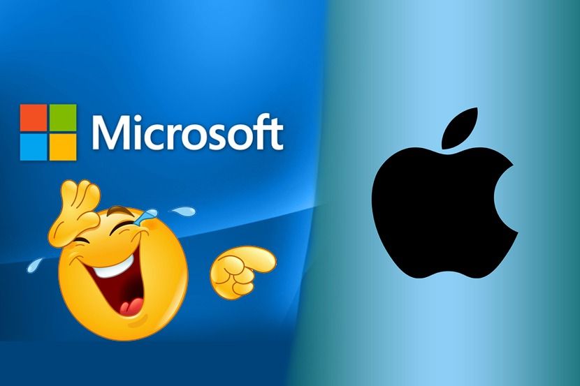 Microsoft ने उडवली Apple च्या ‘मॅकबूक प्रो’ची खिल्ली, शेअर केला व्हिडिओ ...