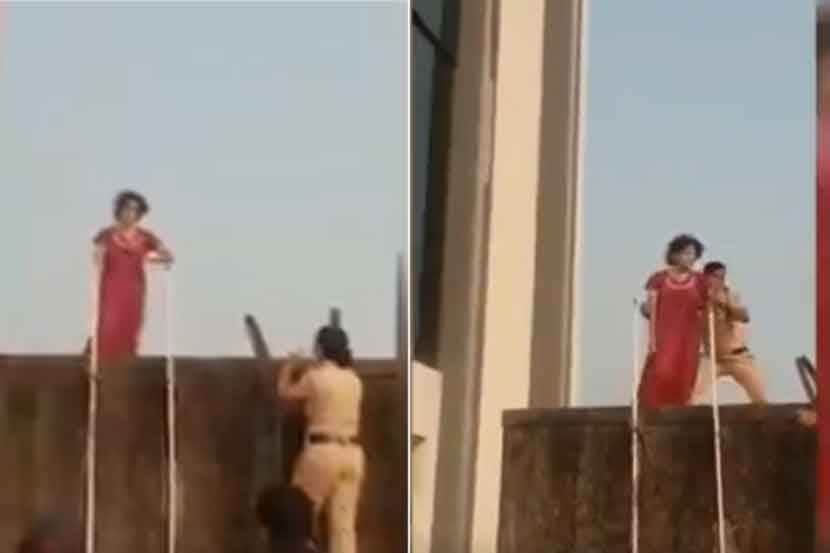 image from video shared on social media by Home Home Minister Anil Deshmukh. Source:Twitter/@AnilDeshmukhNCP