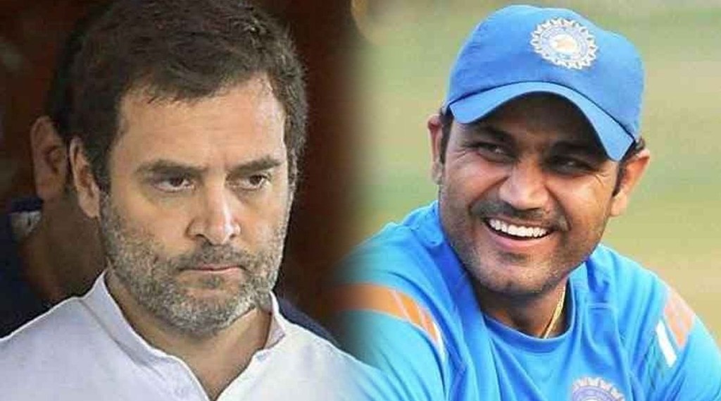 Ind vs Eng: राहुल गांधींचा Video पोस्ट करत सेहवागने उडवली इंग्लंडची खिल्ली