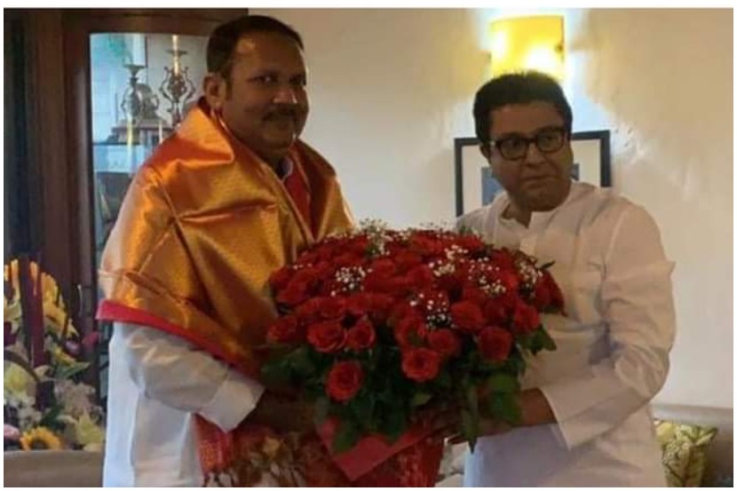 खासदार उदयनराजेंनी घेतली राज ठाकरेंची भेट