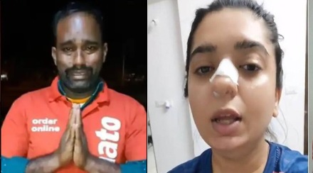 Zomato डिलीव्हरी बॉयच्या तक्रारीनंतर प्रकरणात नवं वळण, ‘त्या’ तरुणीविरोधातच FIR दाखल