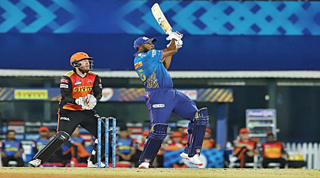 mi batsman kieron pollard hit double century of sixes in ipl