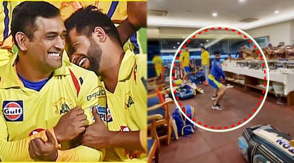 IPL 2021 csk all rounder ravindra jadeja mimics graeme smith in his style
