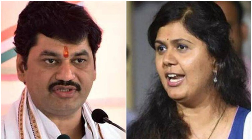 pankaja munde on dhananjay munde