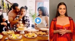 दिया मिर्झाने साजरा केला सावत्र मुलीचा वाढदिवस, व्हिडीओ व्हायरल