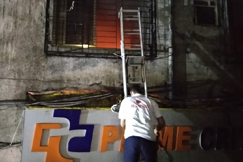 fire broke out at Prime Criticare Hospital in Mumbra, Thane