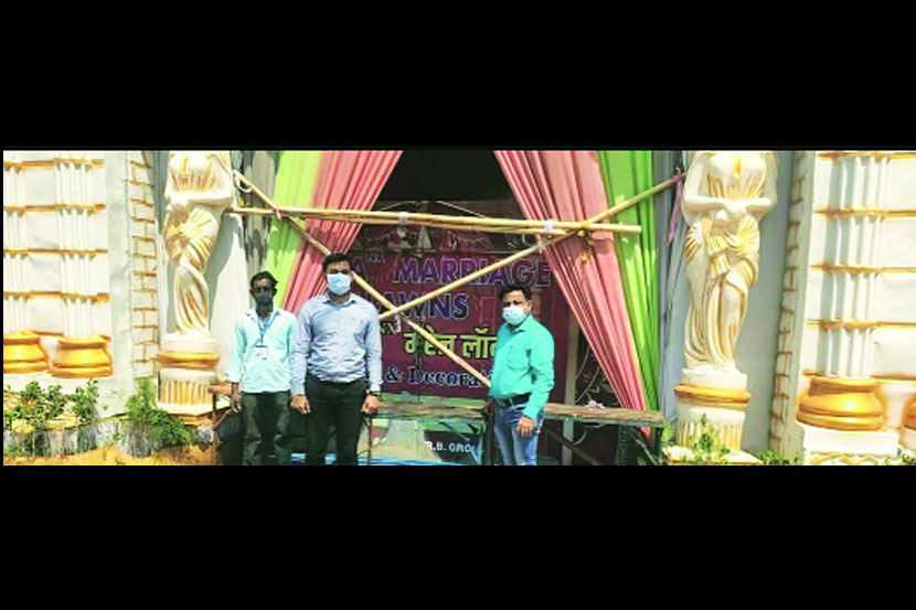 कल्याणमधील दोन मंगल कार्यालयांना टाळे